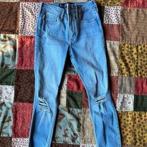 EUC Hollister Women’s High Rise Super Skinny Jeans - Size 0R - W24 L28